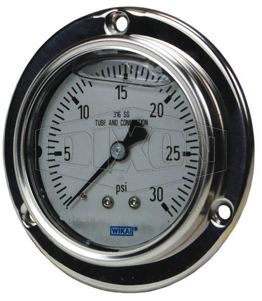 Stainless Panel Builder Gauge